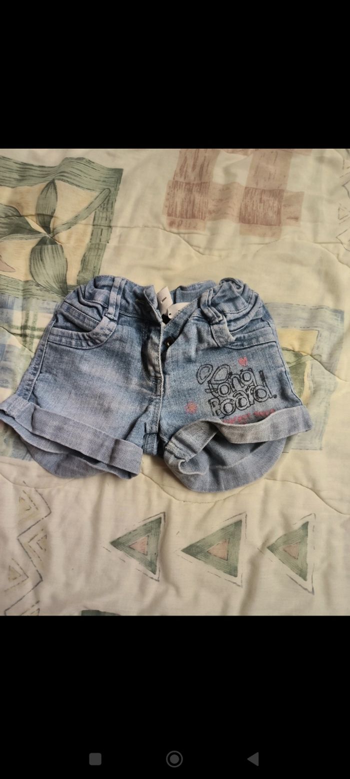 Short fille 3 ans