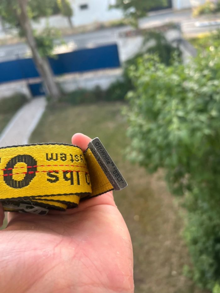 ceinture off white 2m - photo numéro 2