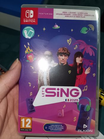 Let's sing lets let jeu Nintendo Switch ab prix ferme 2025