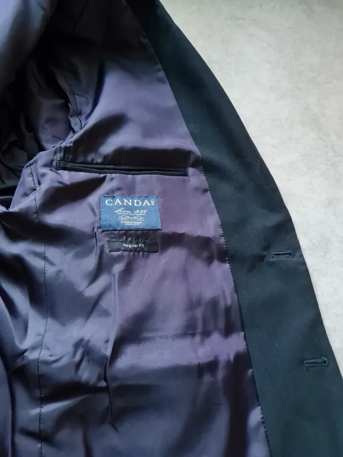 veste costume tailleur noire Canda C&A homme taille 50 - photo numéro 13