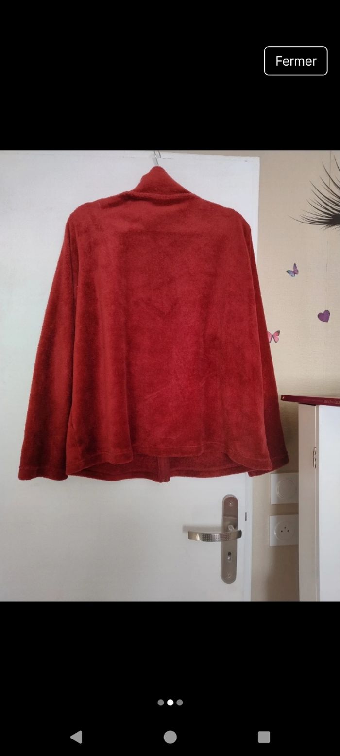 Gilet hiver rouge - photo numéro 2