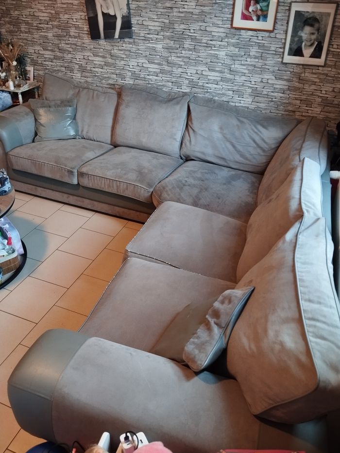 Grand fauteuil d'angle