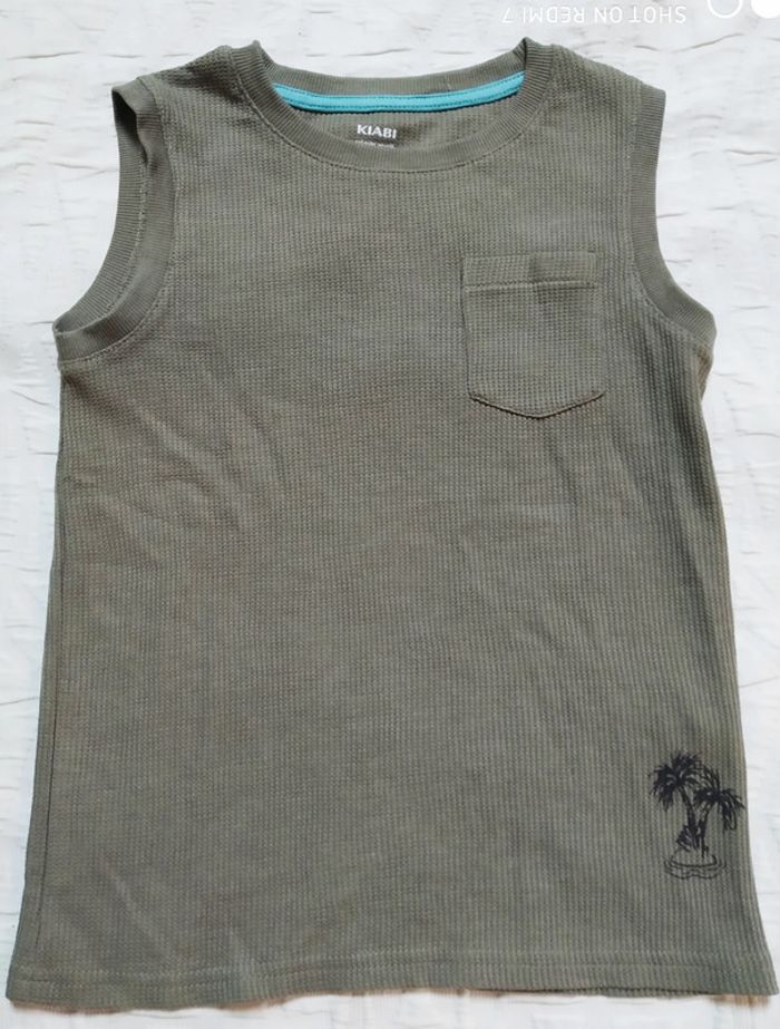 Kiabi débardeur Marcel nid d abeille 8 ans