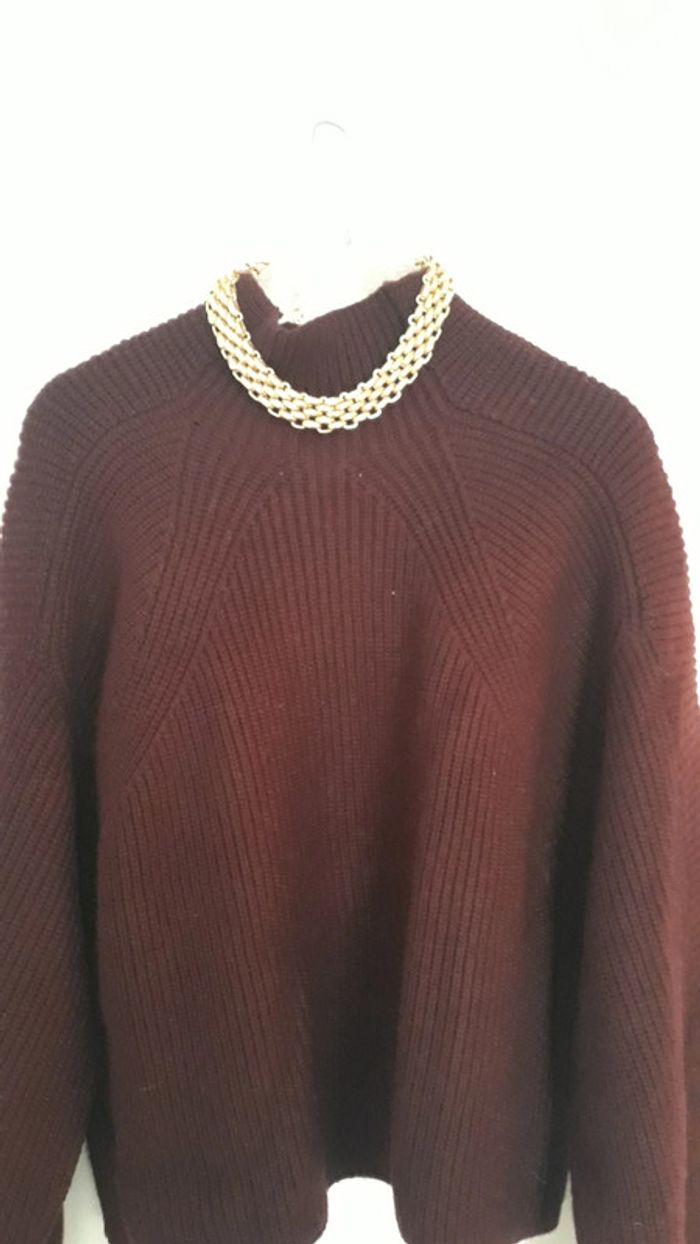 Pull côtelé manches larges - photo numéro 3