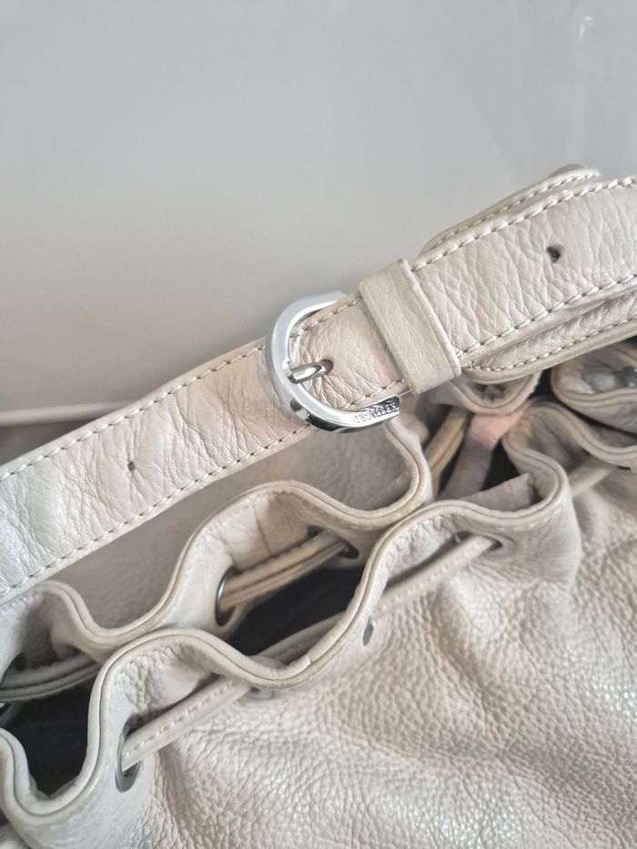 Sac à a main gris clair cuir Kesslord - photo numéro 2