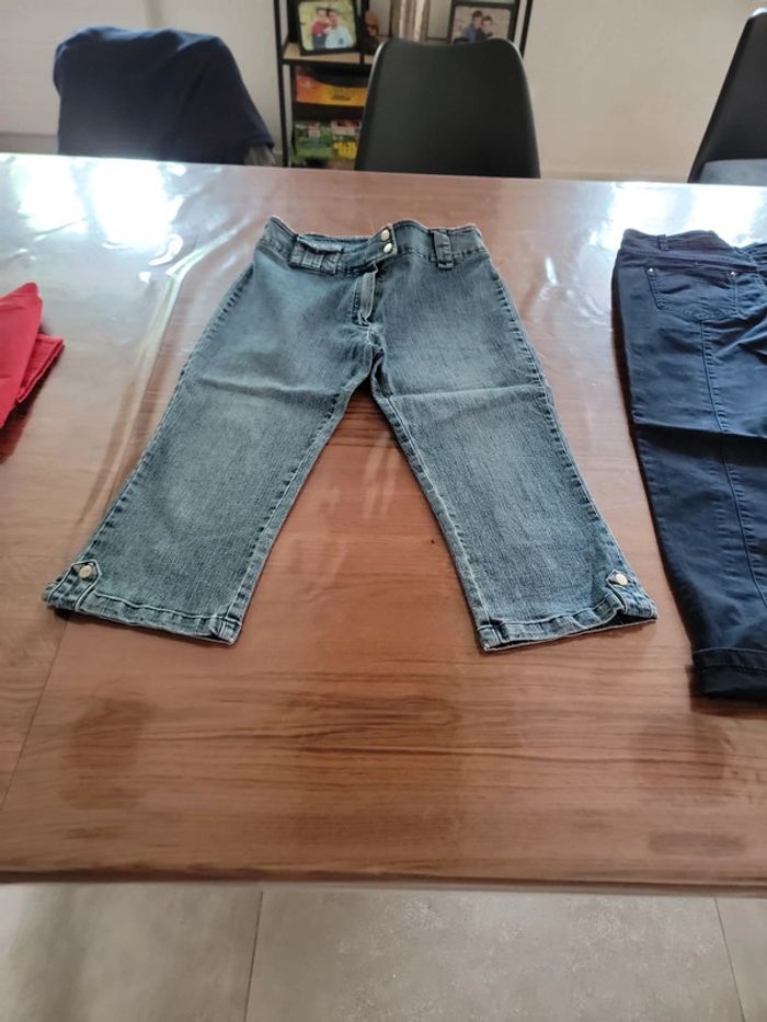 Lot de 2 pantacourts femme 36 - photo numéro 5