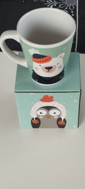 Tasse ours noël