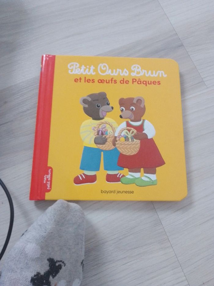 Livre petit ours brun