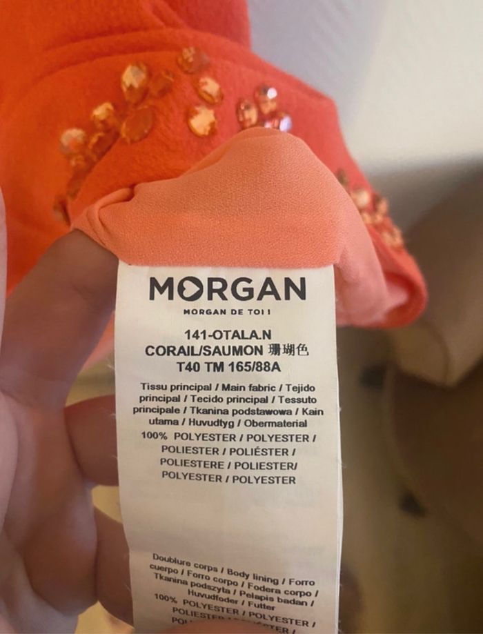 Top morgan avec strasses - photo numéro 3