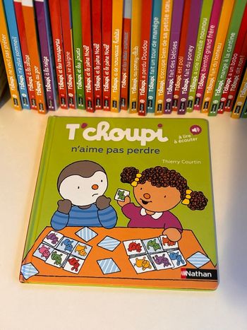 Livre tchoupi n’aime pas perdre 