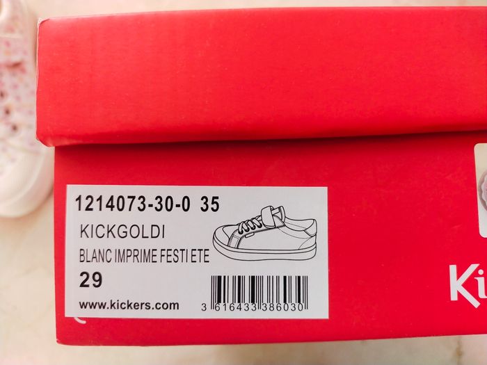 Baskets basses kickers P.29 - photo numéro 5