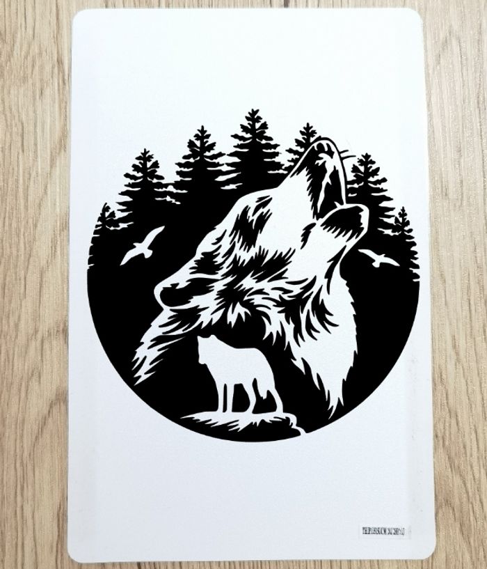 Sticker loup