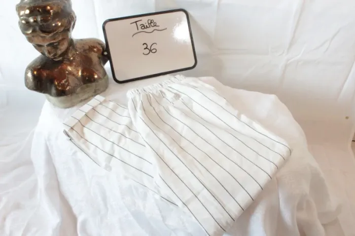 Pantalon rayé