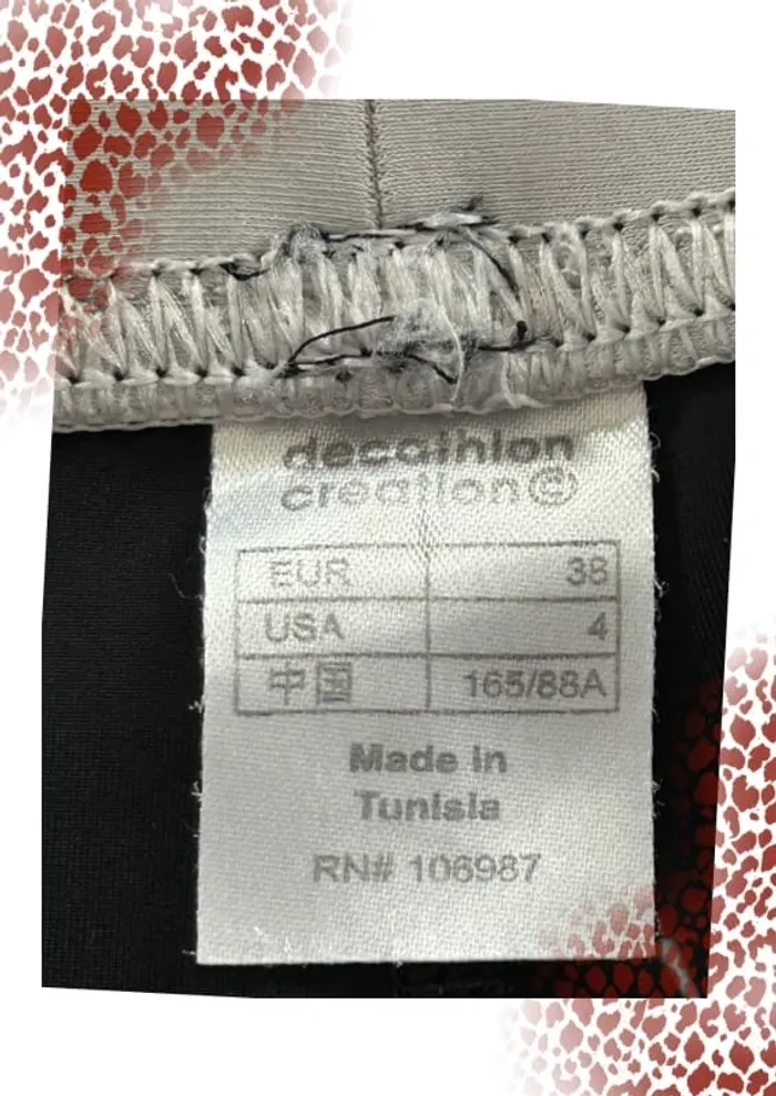 Legging de sport Decathlon taille 38 - photo numéro 3
