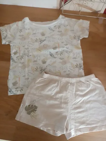 Pyjama short petit béguin 5 ans