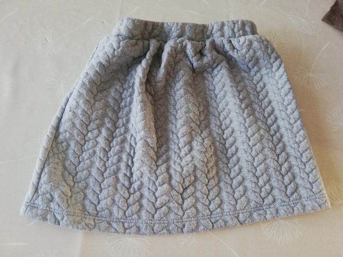 Jupe grise hiver doublé polaire Creeks 4 ans - photo numéro 2