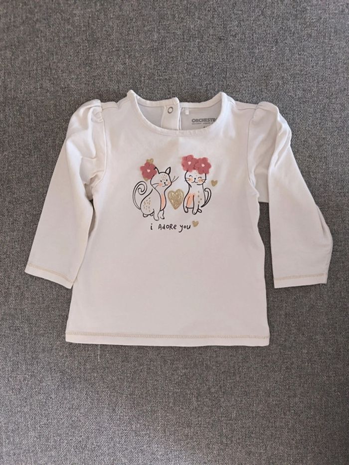 Lot de 3 tee-shirts à ML - photo numéro 2