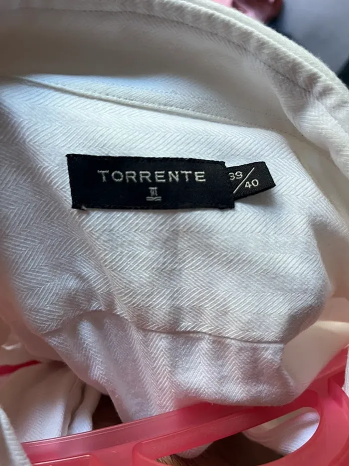 Chemise homme torrente blanche (39/40 – M/L) - photo numéro 4