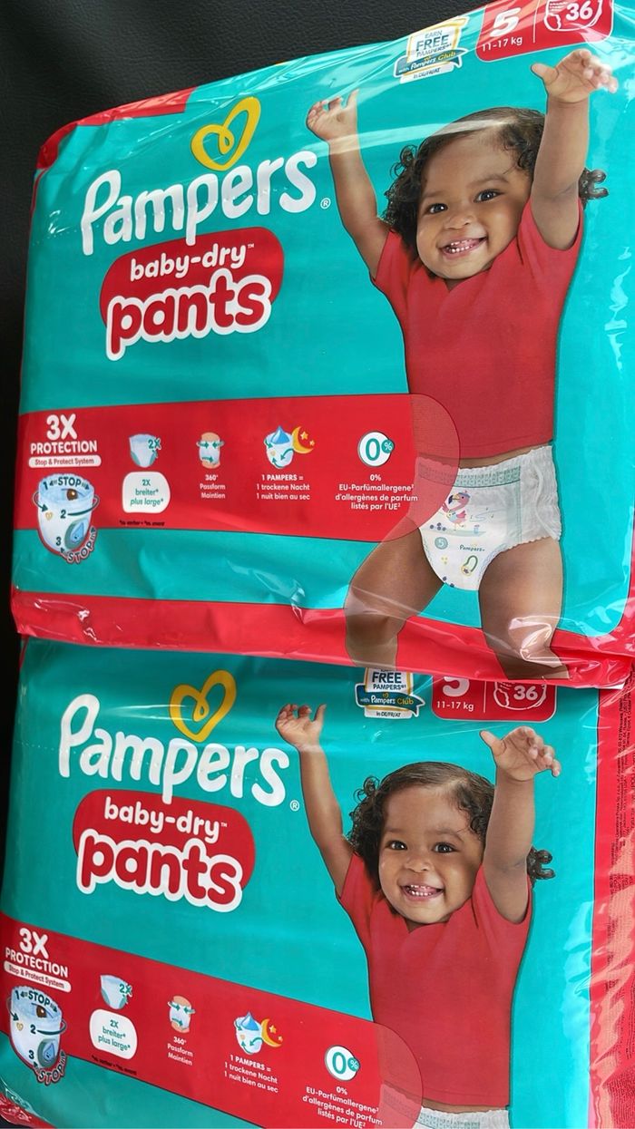 Pampers taille 5