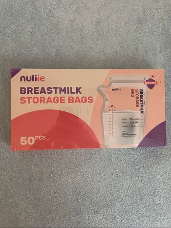 Sachets de conservation lait maternel