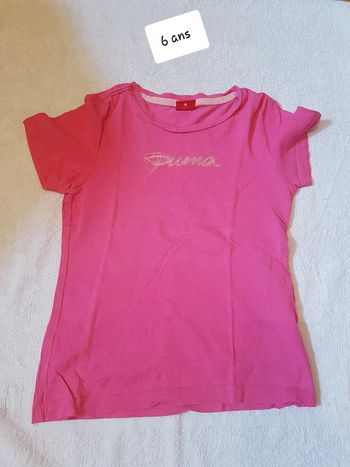 T-shirt puma 6 ans