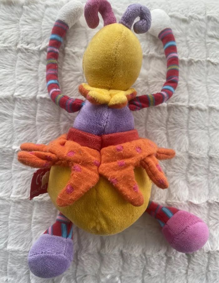 Peluche doudou Moulin Roty Dragobert - photo numéro 4