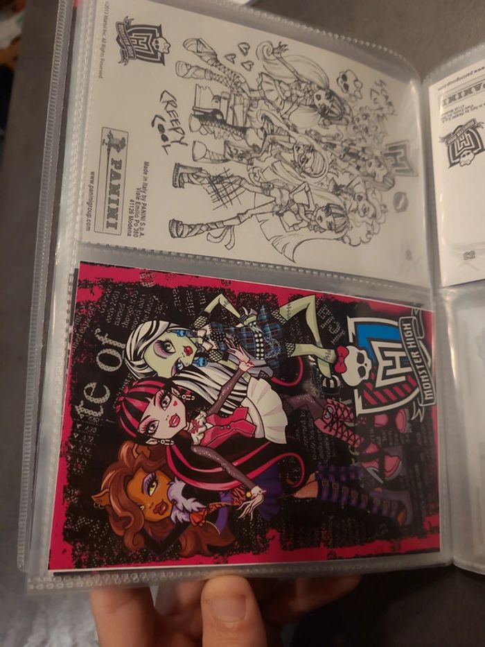 Monster high carte panini - photo numéro 3