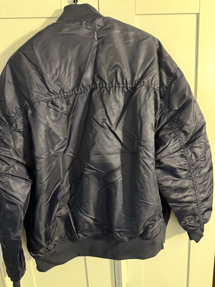 Bomber femme bleu nuit - photo numéro 5