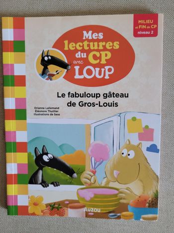livre le fabuloup gâteau de gris-louis (3e)