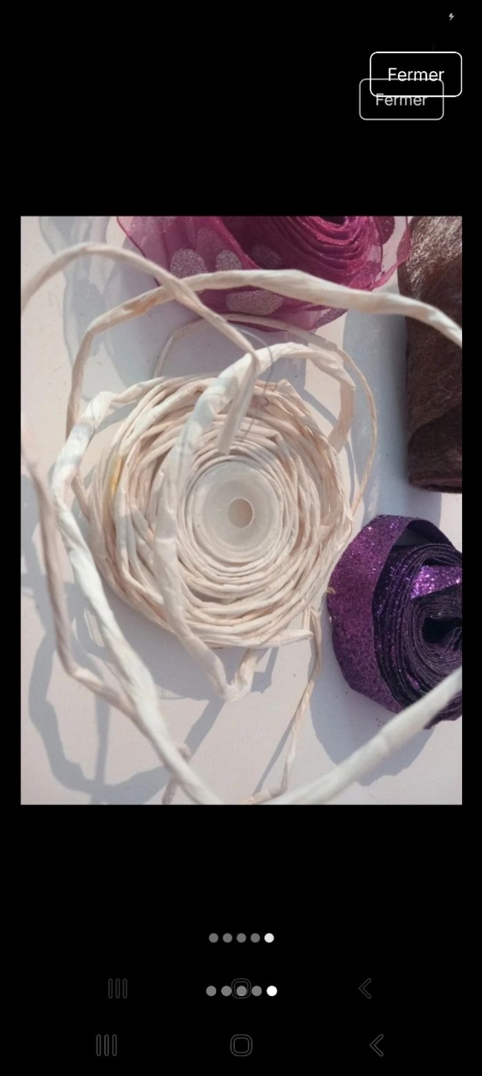 Lot divers ruban et corde - photo numéro 5