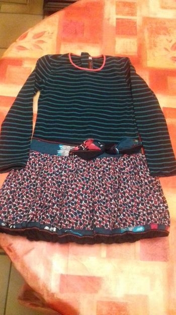 1 robe manche longue fille 5 ans 
