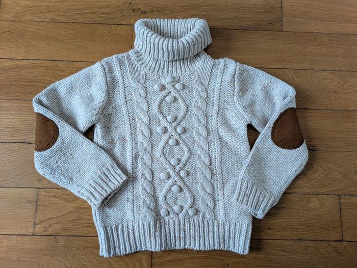 Pull col roulé hiver