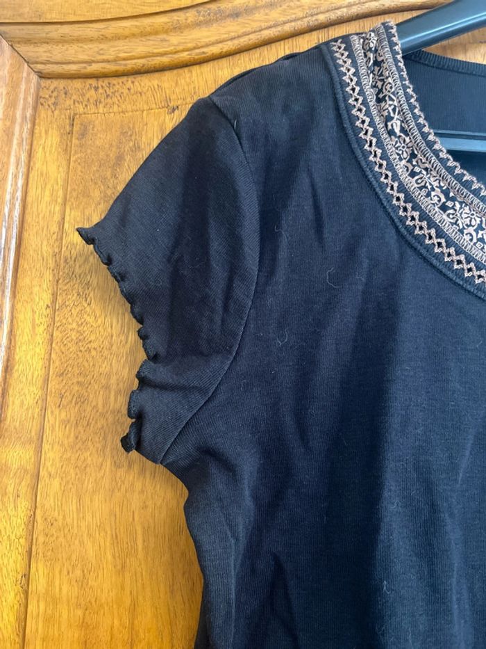 T- shirt noir Armand Thiery taille 2 - photo numéro 3