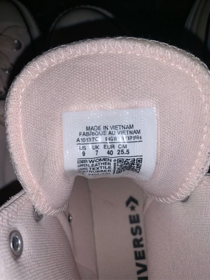 Converse plate-forme montante - photo numéro 4
