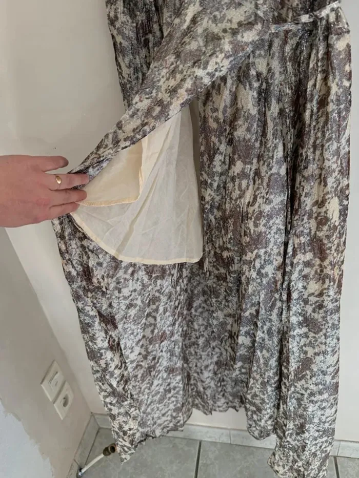 Robe Bérénice argentée - photo numéro 6