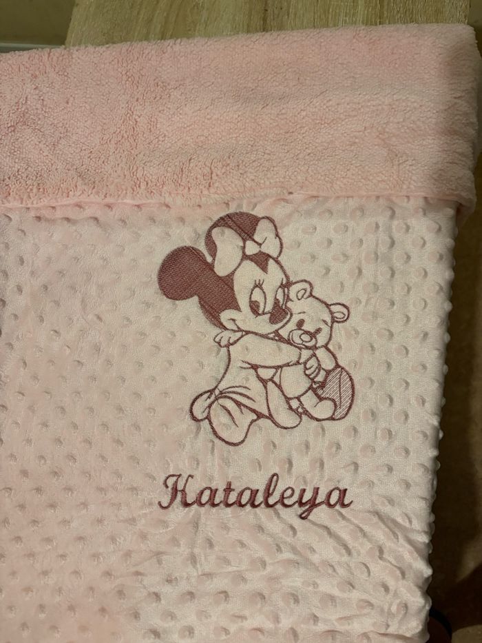 Couette bébé rose souris - photo numéro 3