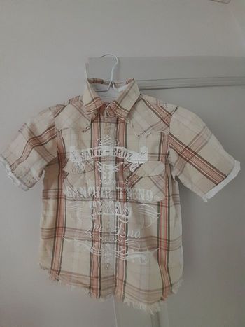 Chemise garcon été