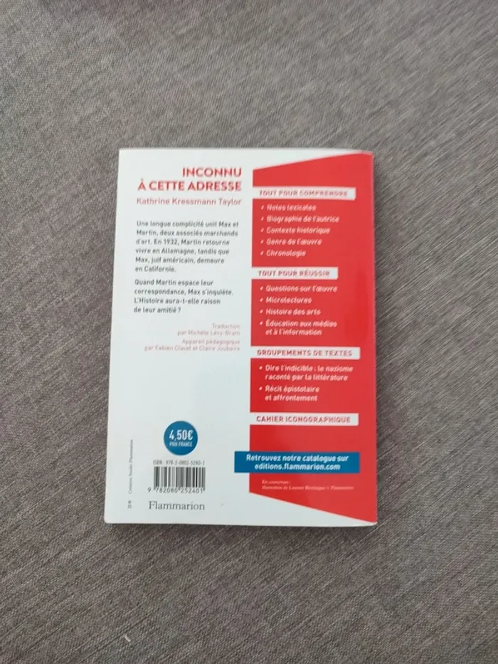 Livre inconnu à cette adresse - photo numéro 2