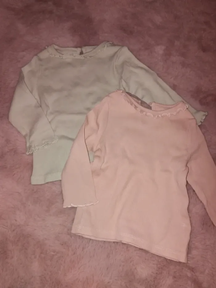 Lot de 2 t-shirt 9 mois