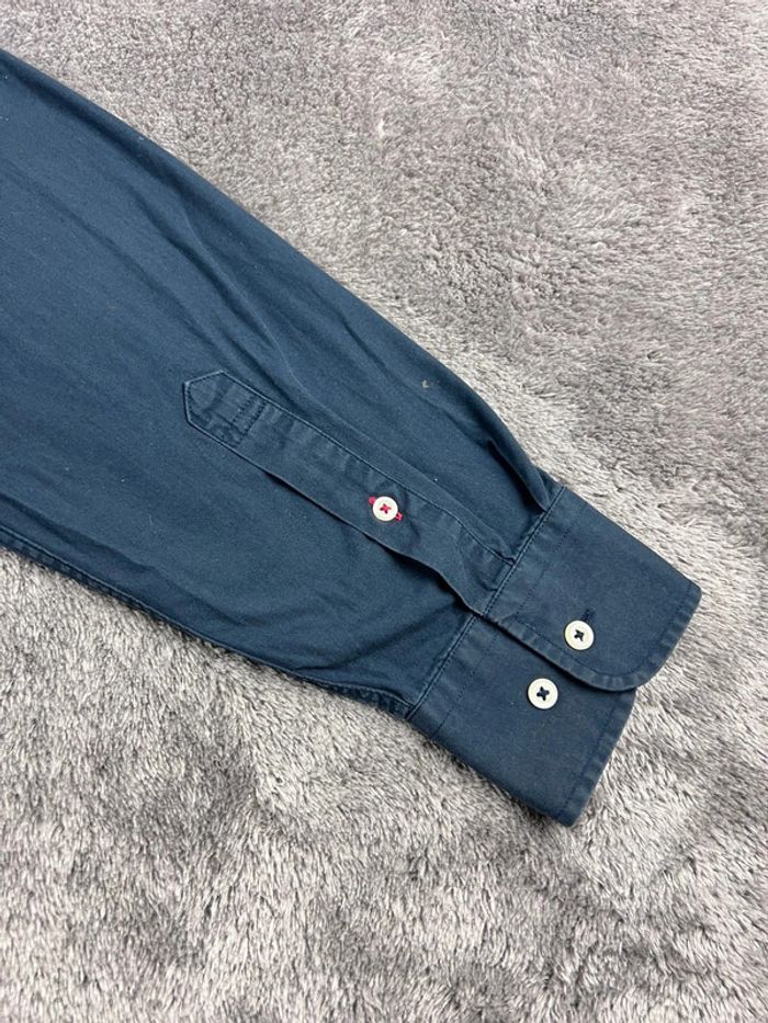 Chemise Tommy Hilfiger Bleu Marine – Homme Taille L - photo numéro 17