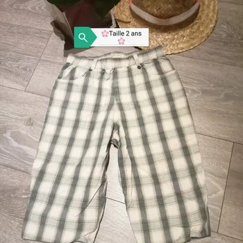 🌸Pantalon à carreaux style gavroche Taille 2 ans "Chevignon" 🌸