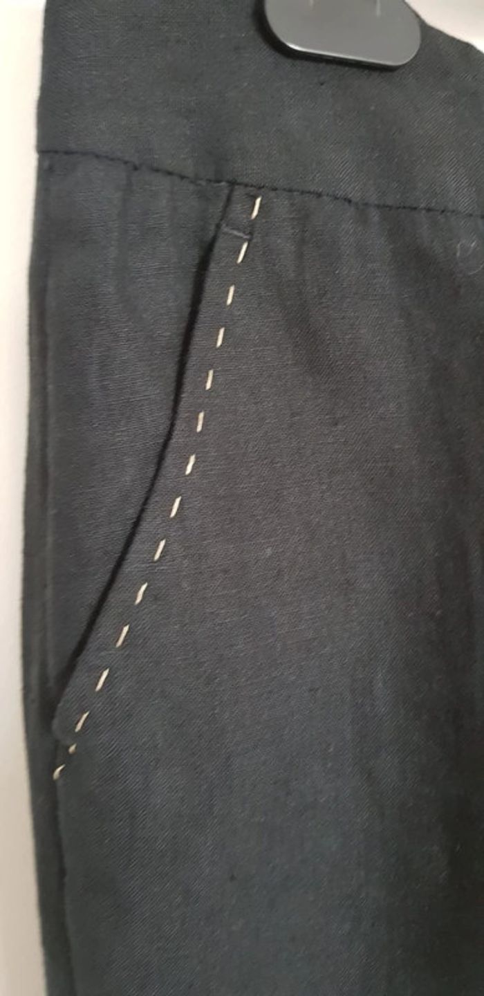 Pantalon en lin caroll T34 - photo numéro 2