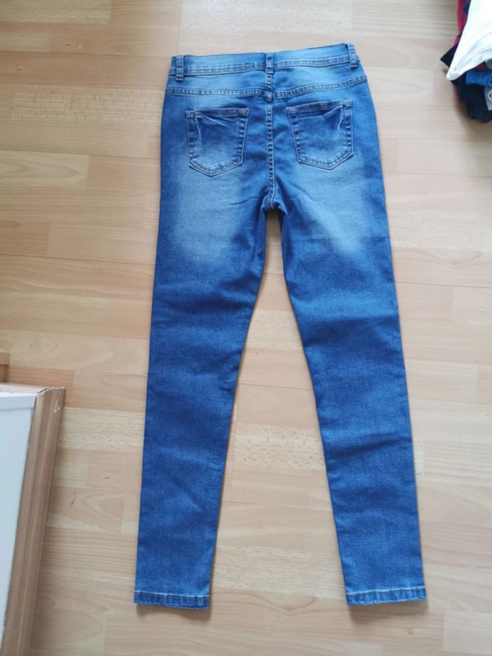 Jean skinny 11 12 ans neuf avec étiquette - photo numéro 2
