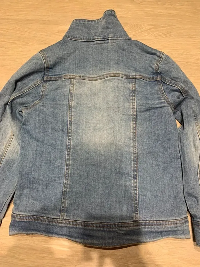 Veste en jean bleu clair - photo numéro 6