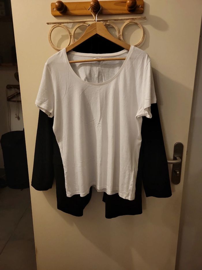 Beau t-shirt blanc