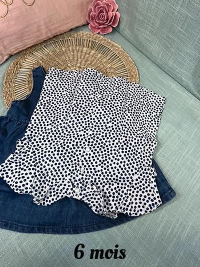 Ensemble 4-6 mois 68 cm h&m - photo numéro 9