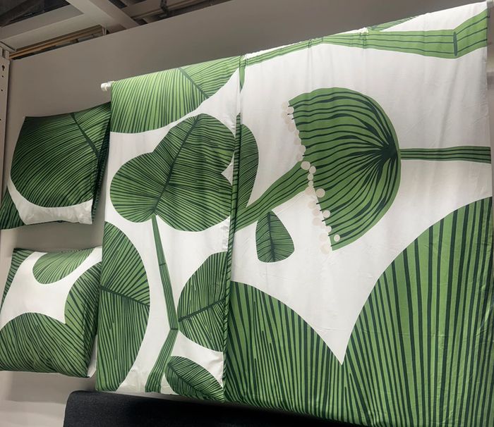 Parure housse de couette 100 % coton IKEA - photo numéro 3