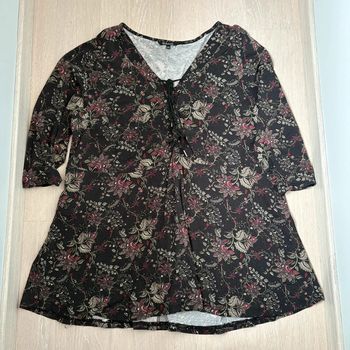 T-shirt MS Mode • noir & rouge • 52 🌿