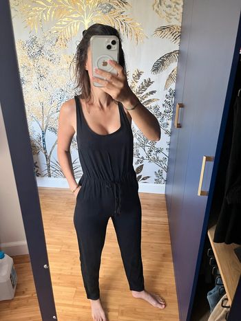 Combinaison pantalon noir taille S