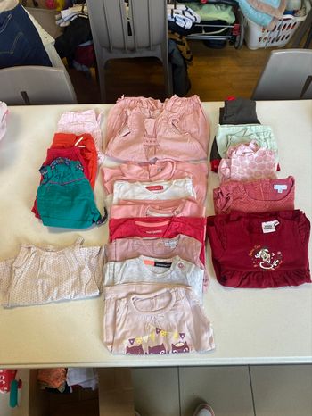 Lot e vêtement bébé fille